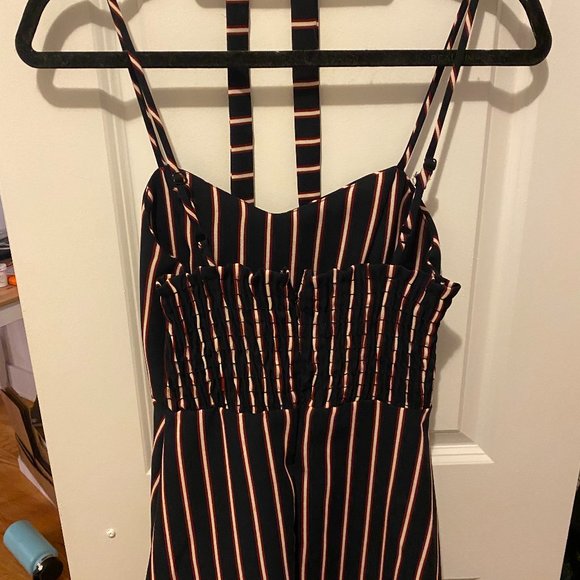 Jeu Illimite A-Line dress with matching sash/choker - Picture 2 of 4